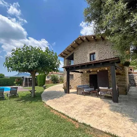 Masia With Pool And Beautiful Views Near * Girona
