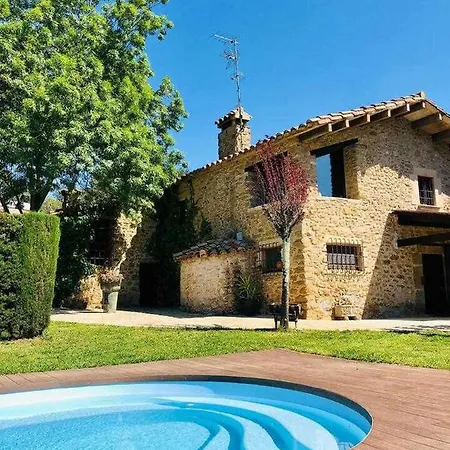 Masia With Pool And Beautiful Views Near Dom wakacyjny